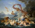 El nacimiento y el triunfo de Venus Francois Boucher Desnudo clásico